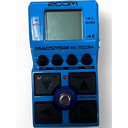 Used Zoom MS-70CDR+ Multistomp Effect Processor