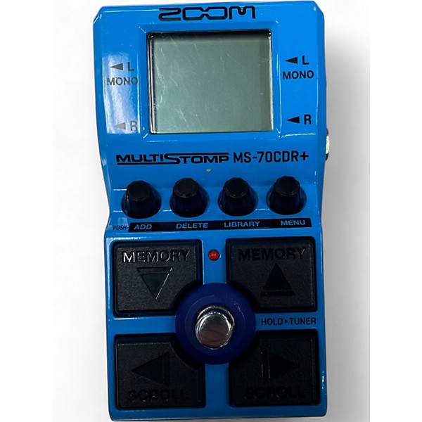 Used Zoom MS-70CDR+ Multistomp Effect Processor