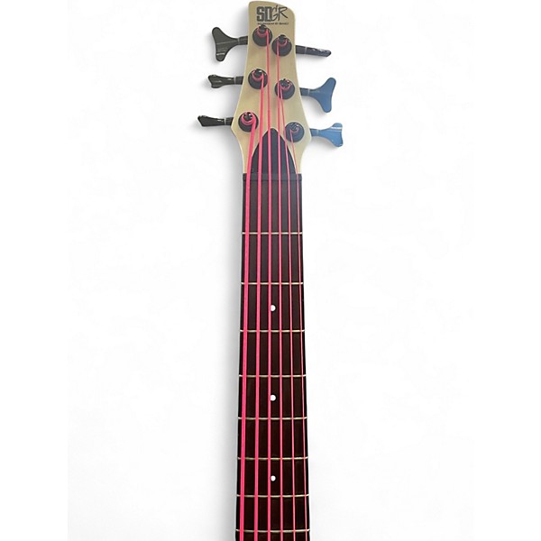 Used Ibanez GSR206 6 String Olympic Pearl Electric Bass Guitar