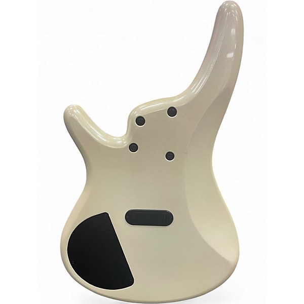 Used Ibanez GSR206 6 String Olympic Pearl Electric Bass Guitar