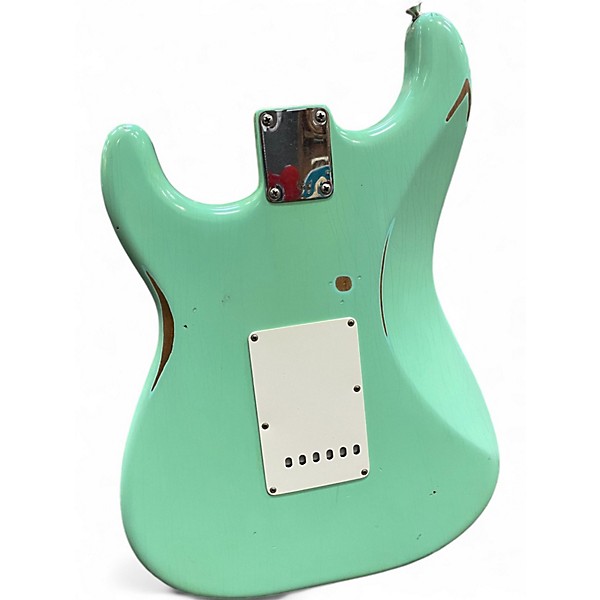 Used 2020 Fender Road Worn 50s Stratocaster Seafoam Green Solid Body Electric Guitar