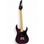 Used Ibanez GRGM21M Gio miKro Metallic Purple Solid Body Electric Guitar thumbnail