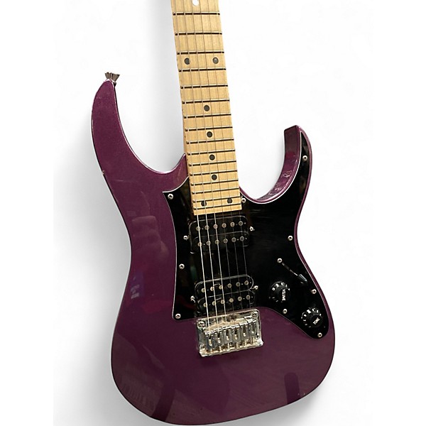 Used Ibanez GRGM21M Gio miKro Metallic Purple Solid Body Electric Guitar