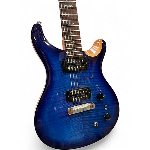 Used PRS SE Paul's Guitar Faded Blue Burst Solid Body Electric Guitar