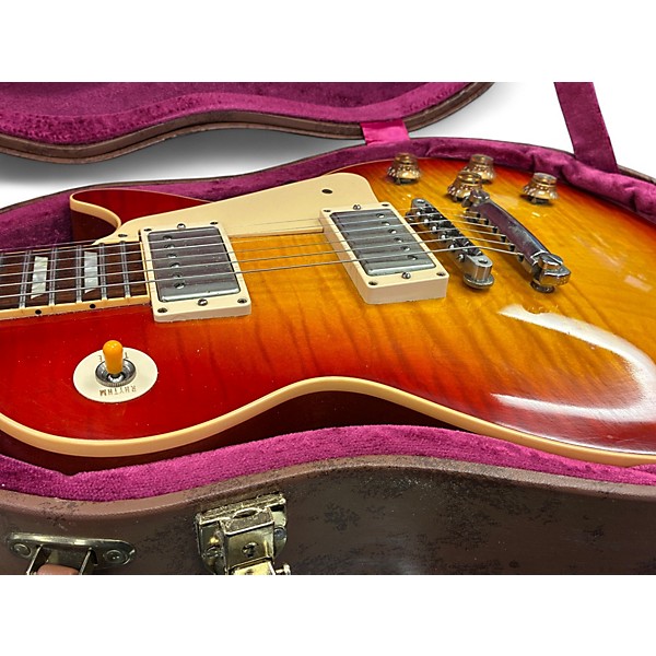 Used 2007 Gibson 1959 Les Paul VOS Heritage Cherry Sunburst Solid Body Electric Guitar