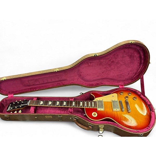 Used 2007 Gibson 1959 Les Paul VOS Heritage Cherry Sunburst Solid Body Electric Guitar