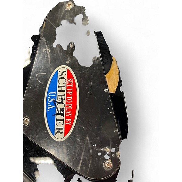 Used Schecter Guitar Research Omen 8 Black Solid Body Electric Guitar