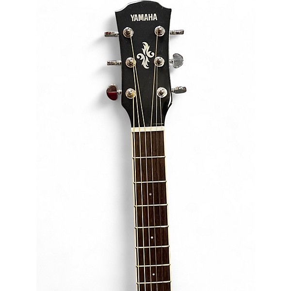 Used Yamaha APX600 White Acoustic Electric Guitar