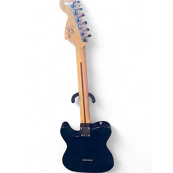Used Fender Chris Shiflett Telecaster Deluxe Black Solid Body Electric Guitar