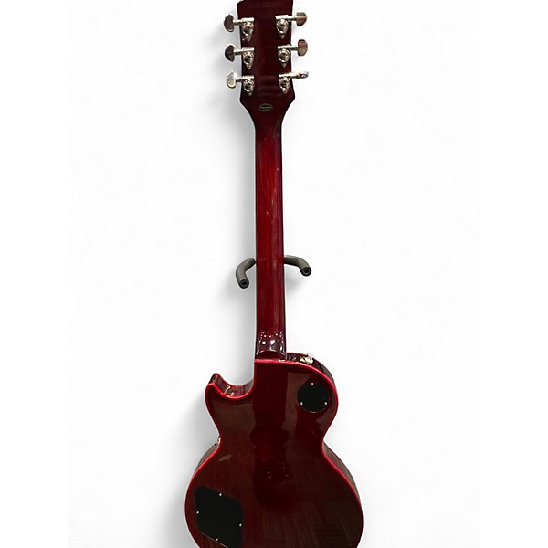 Used Epiphone LES PAUL CUSTOM WIDOW RED BURST Solid Body Electric Guitar