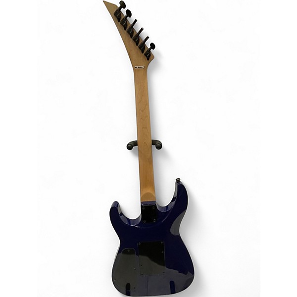 Used 2018 Jackson JS34Q DINKY DKAM Trans Blue Solid Body Electric Guitar