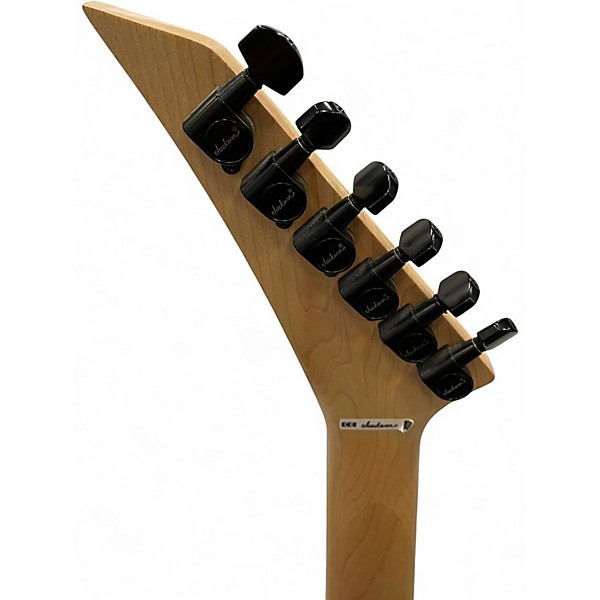 Used 2018 Jackson JS34Q DINKY DKAM Trans Blue Solid Body Electric Guitar