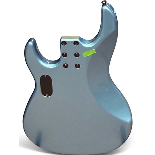 Used ESP LTD AP4 Black Metal Pelham Blue Electric Bass Guitar