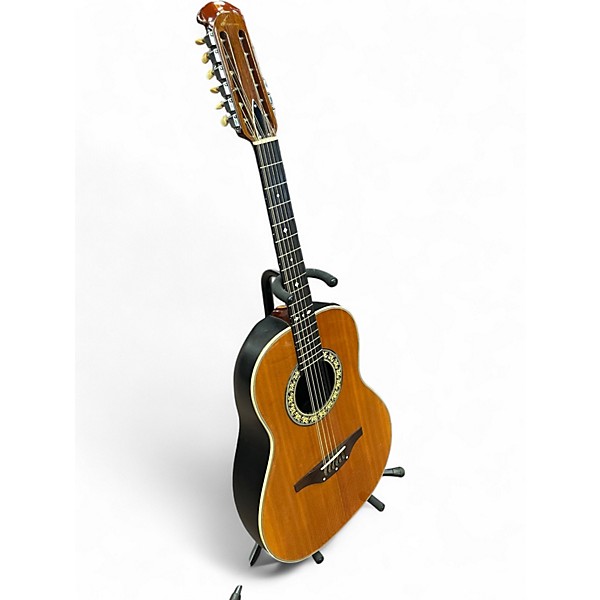 Vintage 1970s Ovation 1115-4 PACEMAKER Natural 12 String Acoustic Guitar