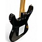 Used 1996 Fender Standard Stratocaster HSS Floyd Rose Black Solid Body Electric Guitar
