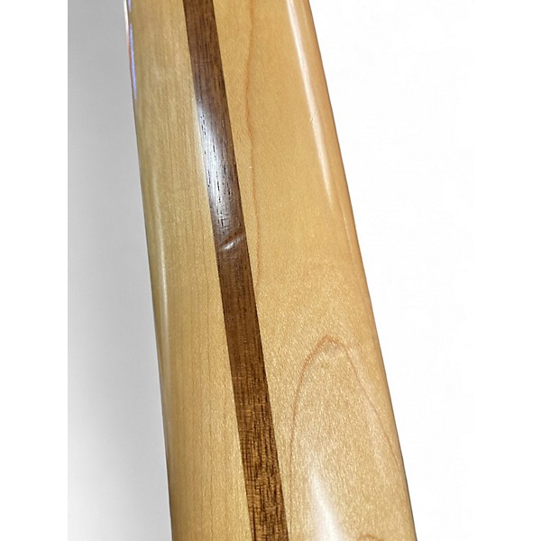 Used 1996 Fender Standard Stratocaster HSS Floyd Rose Black Solid Body Electric Guitar