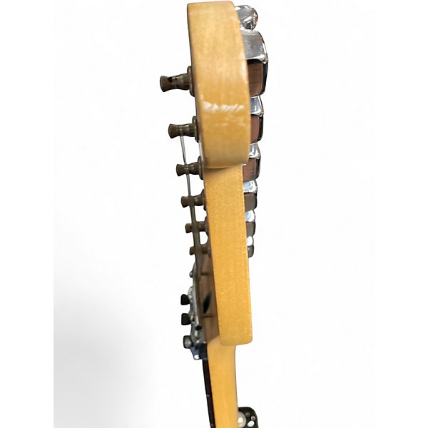 Used 1996 Fender Standard Stratocaster HSS Floyd Rose Black Solid Body Electric Guitar