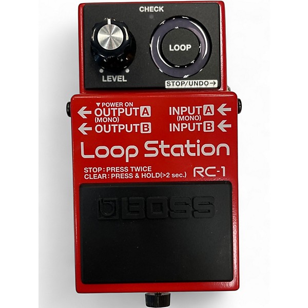 Used BOSS RC1 Loop Station Pedal