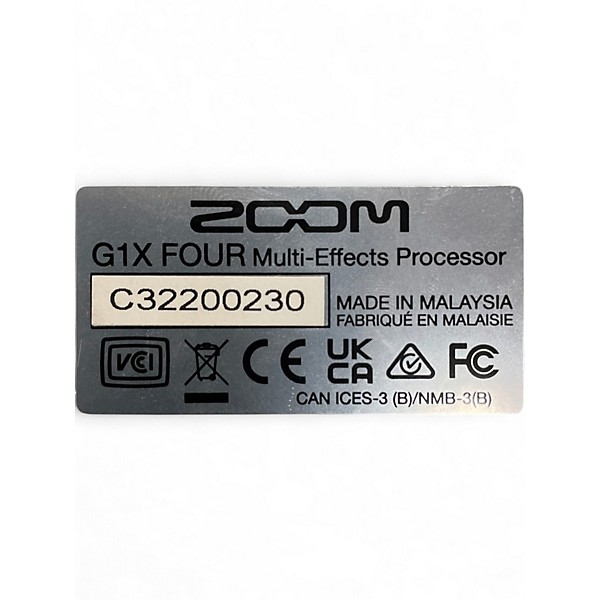 Used Zoom G1X FOUR Effect Processor