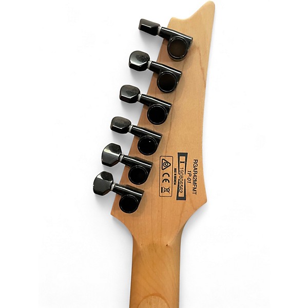 Used Ibanez rgar42mfmt lagoon blue Solid Body Electric Guitar