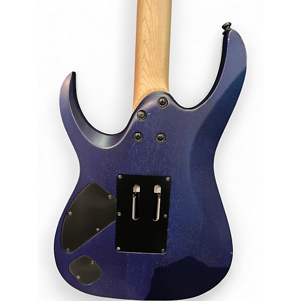 Used Ibanez rgar42mfmt lagoon blue Solid Body Electric Guitar