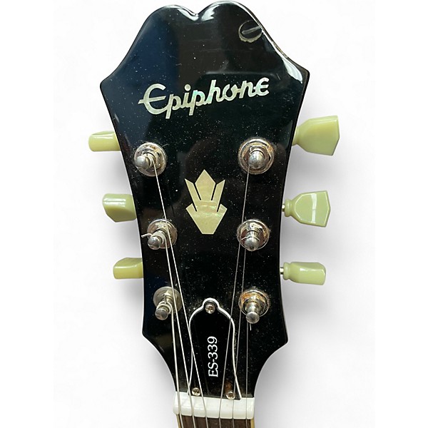 Used Epiphone ES339 Vintage Sunburst Hollow Body Electric Guitar