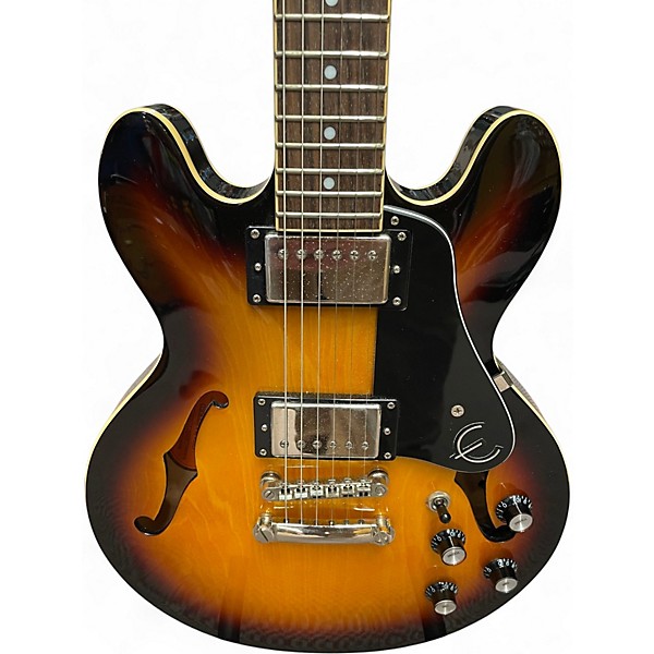 Used Epiphone ES339 Vintage Sunburst Hollow Body Electric Guitar