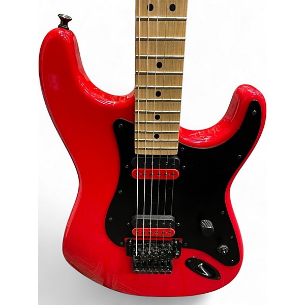 Used Charvel San Dimas Style 1 HH Fiesta Red Solid Body Electric Guitar