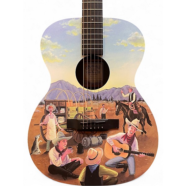 Used Martin Cowboy II Natural Acoustic Electric Guitar
