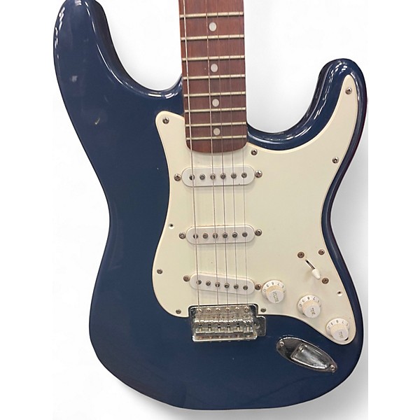 Used Squier Affinity Stratocaster Blue Solid Body Electric Guitar
