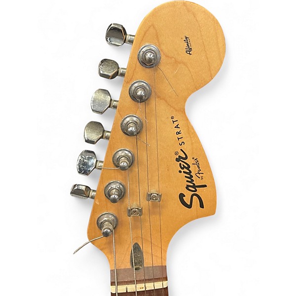 Used Squier Affinity Stratocaster Blue Solid Body Electric Guitar