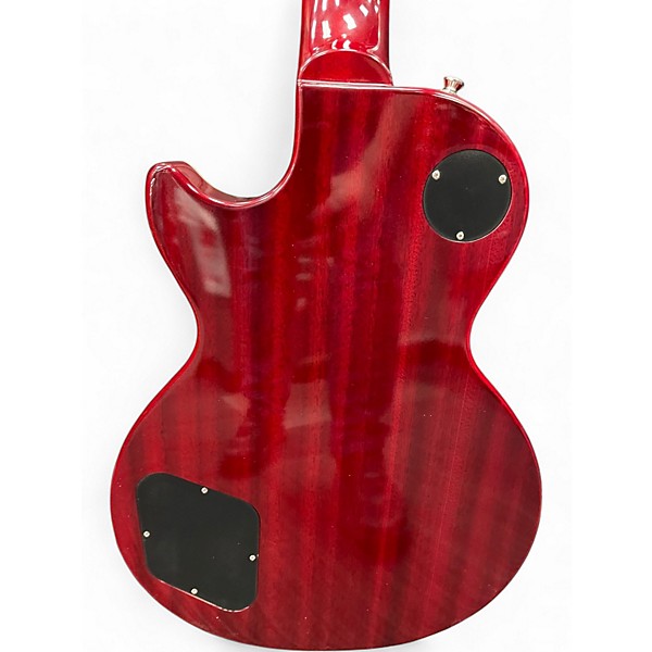 Used 2022 Epiphone Les Paul Standard '60s Quilt Washed Cherry Sunburst Solid Body Electric Guitar