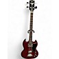 Used Gibson SG Bass Cherry Electric Bass Guitar thumbnail