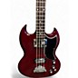 Used Gibson SG Bass Cherry Electric Bass Guitar