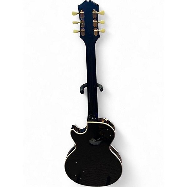 Used Epiphone les paul custom p90 Ebony Solid Body Electric Guitar