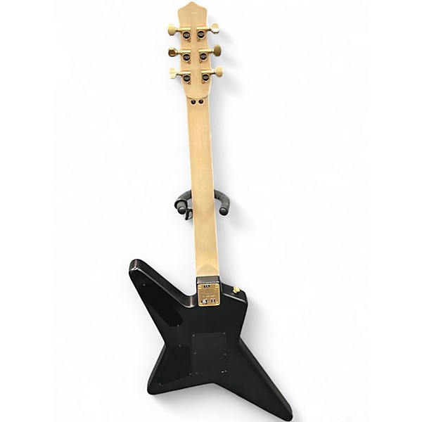 Used EVH STAR LIMITED EDITION BLACK AND GOLD Solid Body Electric Guitar