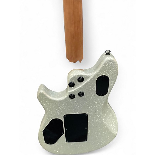 Used EVH Wolfgang Standard Silver Sparkle Solid Body Electric Guitar