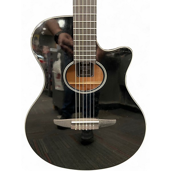 Used Yamaha NTX500 Black Classical Acoustic Electric Guitar