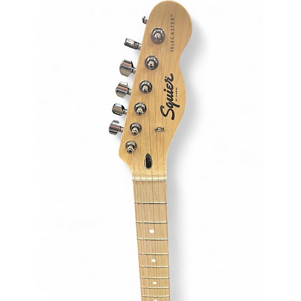 Used Squier SONIC TELE Butterscotch Blonde Solid Body Electric Guitar