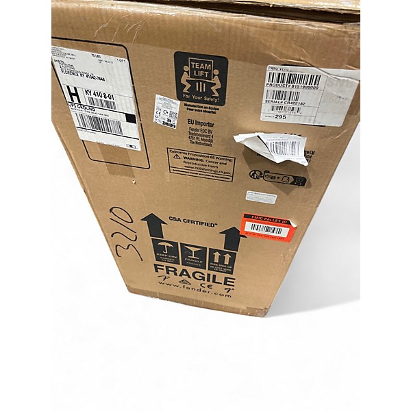 Used Fender Jack White Pano Verb Tube Guitar Combo Amp