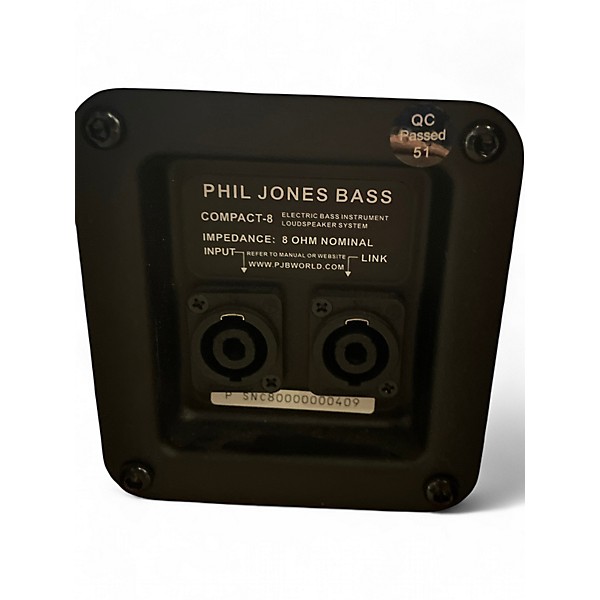 Used Phil Jones Bass C-8 Bass Cabinet