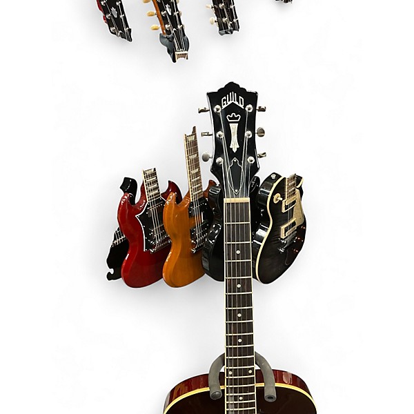 Used Guild T-50 Slim 2 Color Sunburst Hollow Body Electric Guitar