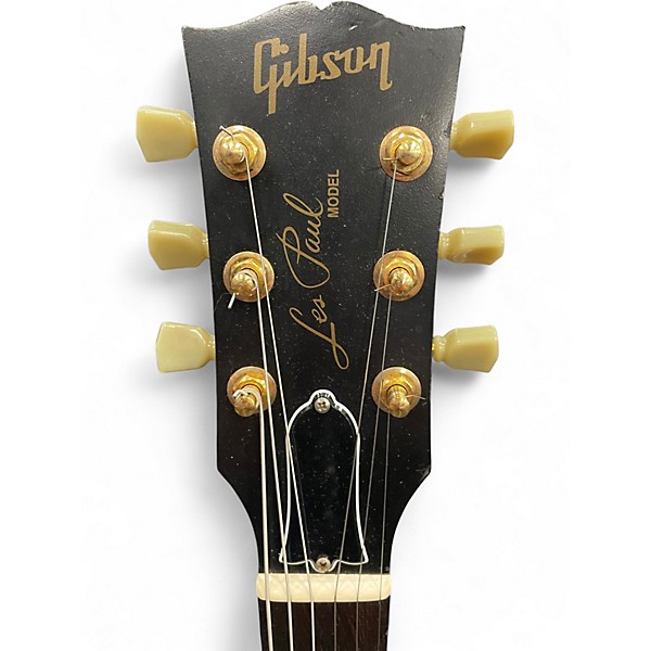 Used 2005 Gibson Les Paul Special Double Cut Yellow Solid Body Electric Guitar