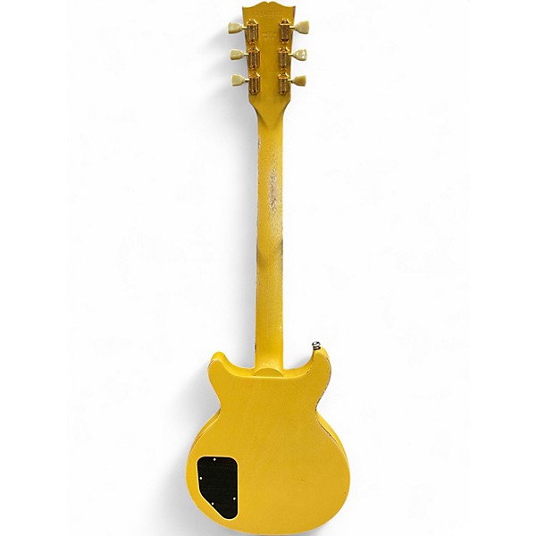 Used 2005 Gibson Les Paul Special Double Cut Yellow Solid Body Electric Guitar