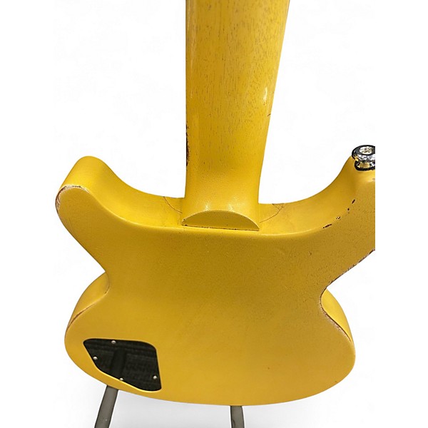 Used 2005 Gibson Les Paul Special Double Cut Yellow Solid Body Electric Guitar