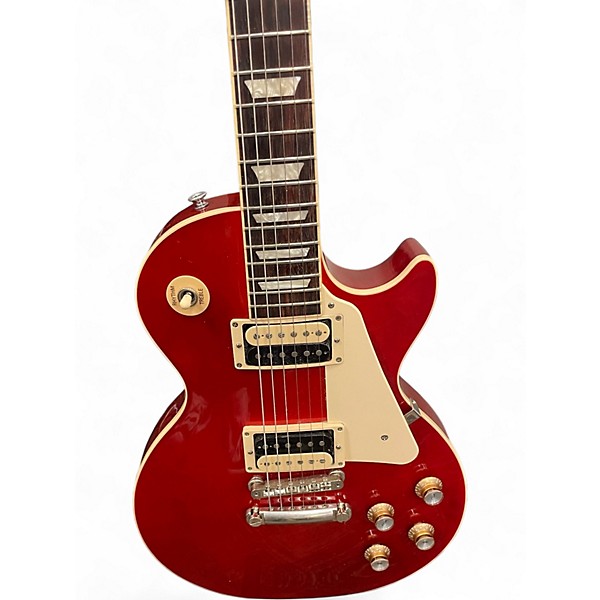 Used Gibson Les Paul Classic TRANSLUCENT CHERRY Solid Body Electric Guitar