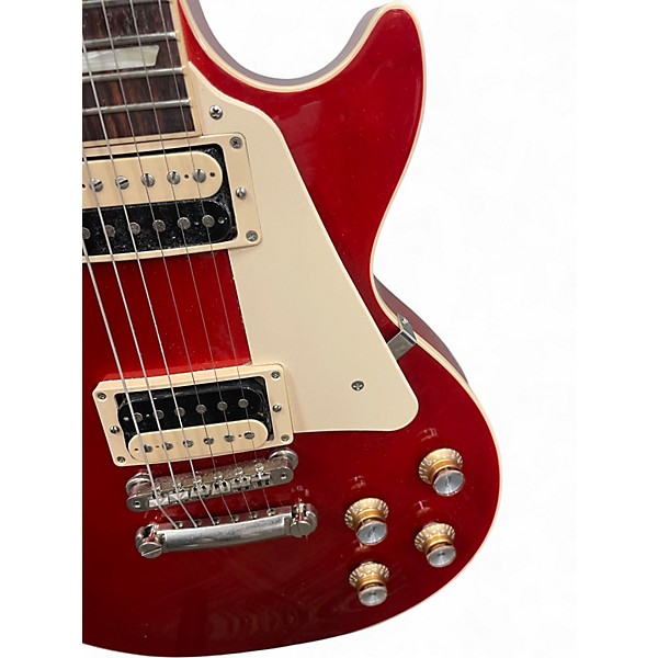Used Gibson Les Paul Classic TRANSLUCENT CHERRY Solid Body Electric Guitar