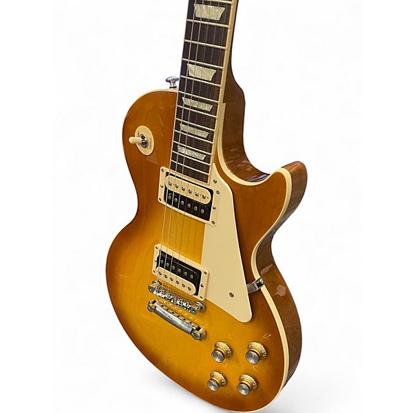 Used Gibson Les Paul Classic Honey Burst Solid Body Electric Guitar