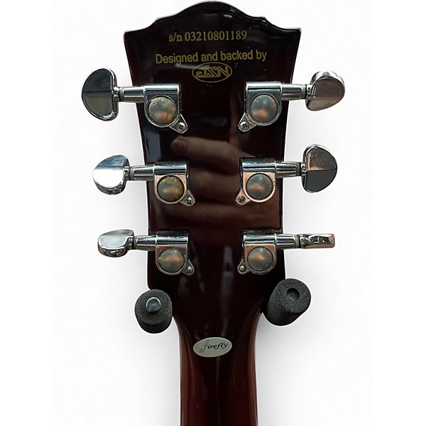 Used Firefly Les Paul FFSP Relic Vintage Sunburst Vintage Sunburst Solid Body Electric Guitar