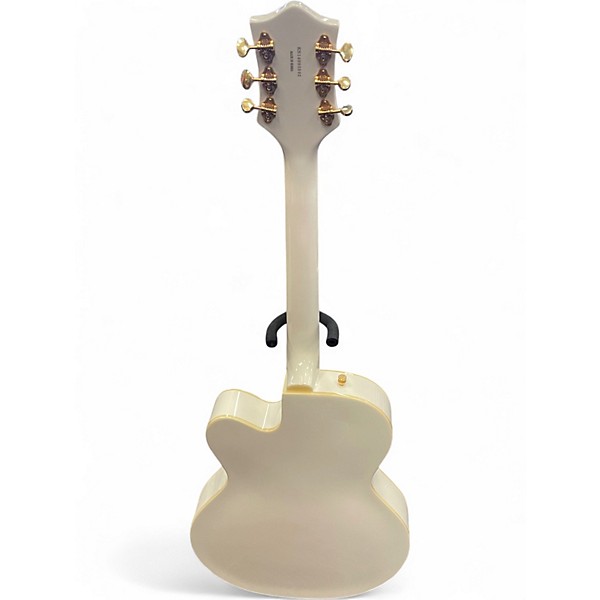 Used Gretsch Guitars G5420T Electromatic WHITE / GOLD Hollow Body Electric Guitar